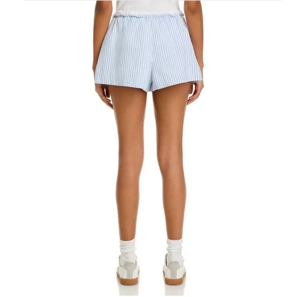 BLANKNYC Yacht Race Shorts Blue White Striped Boxer Style XS NWT 5429242 - Picture 2 of 4